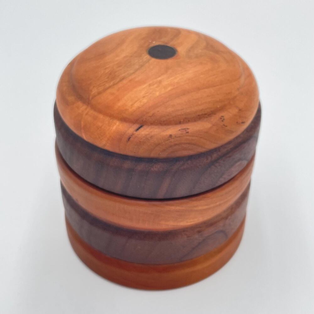 Salt Box Purposeful Decor for Kitchen Spice Pot Handmade Urban Farmhouse